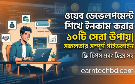 ওয়েব ডেভেলপমেন্ট শিখে ইনকাম করার সম্পূর্ণ গাইডলাইন : ঘরে বসে আয়ের সেরা উপায়