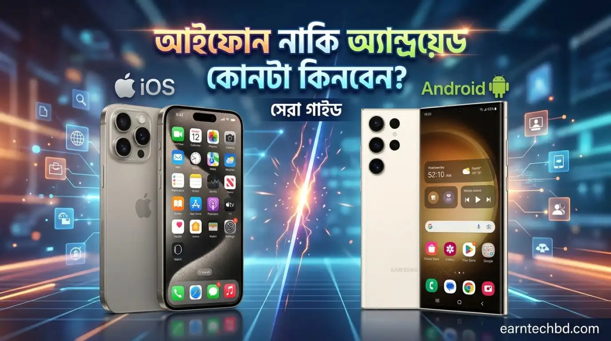 আইফোন নাকি অ্যান্ড্রয়েড কেনার আগে জেনে নিন ভালো ও খারাপ দিক