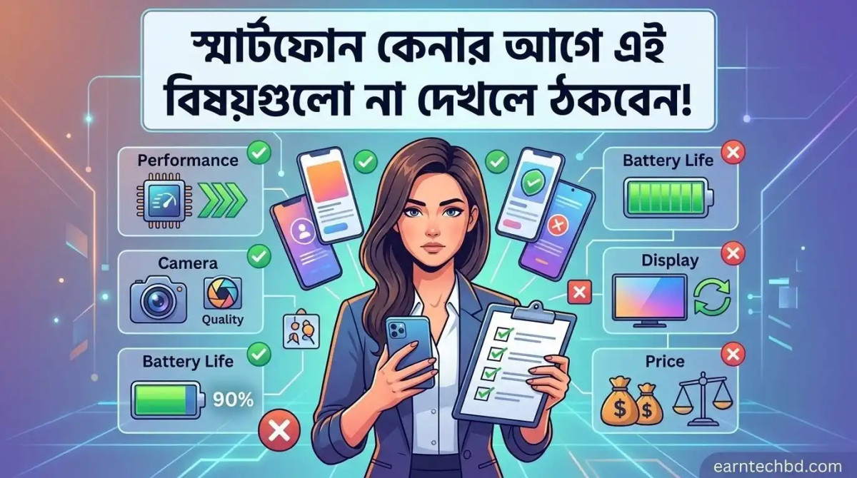 স্মার্টফোন কেনার আগে এই বিষয়গুলো না দেখলে ঠকবেন! 