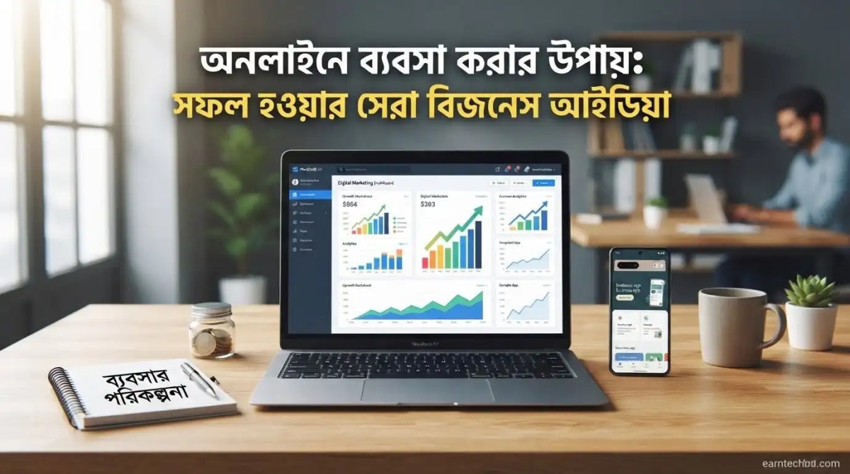 অনলাইনে ব্যবসা করার উপায়: সফল হওয়ার সেরা বিজনেস আইডিয়া