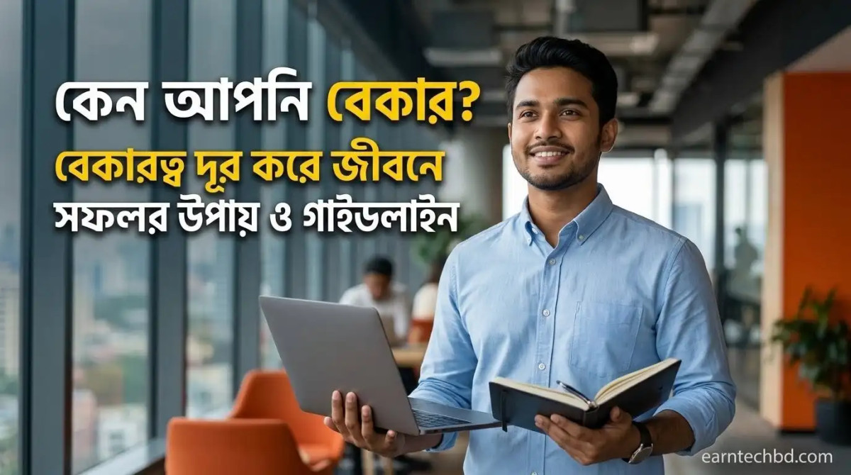 কেন আপনি বেকার? বেকারত্ব দূর করে জীবনে সফল হওয়ার উপায় ও গাইডলাইন