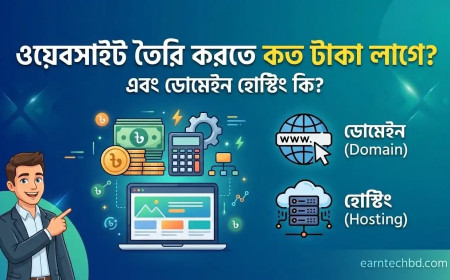 ওয়েবসাইট তৈরি করতে কত টাকা লাগে এবং ডোমেইন হোস্টিং কি?