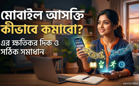 মোবাইল আসক্তি কীভাবে কমাবো? এর ক্ষতিকর দিক ও সঠিক সমাধান