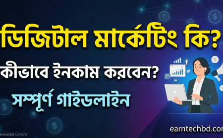 ডিজিটাল মার্কেটিং কি এবং কীভাবে ইনকাম করবেন? সম্পূর্ণ গাইডলাইন