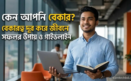 কেন আপনি বেকার? বেকারত্ব দূর করে জীবনে সফল হওয়ার উপায় ও গাইডলাইন