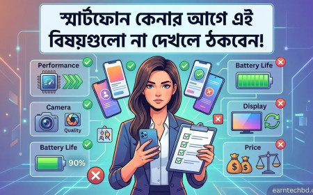 স্মার্টফোন কেনার আগে এই বিষয়গুলো না দেখলে ঠকবেন! 