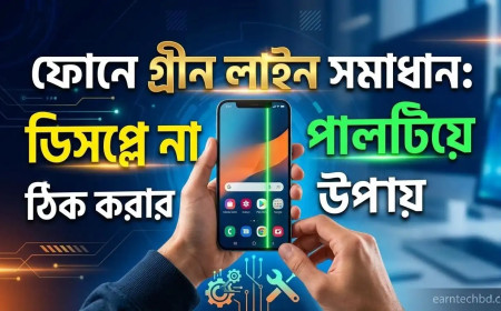 ফোনে গ্রীন লাইন সমাধান: ডিসপ্লে না পালটিয়ে ঠিক করার উপায় 