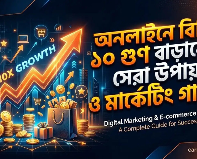 অনলাইনে বিক্রি ১০ গুণ বাড়ানোর সেরা উপায় ও মার্কেটিং গাইড