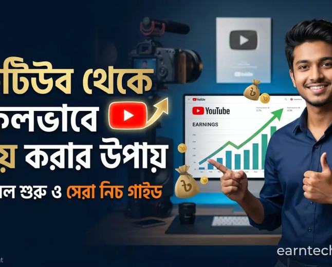 ইউটিউব থেকে সফলভাবে আয় করার উপায় | চ্যানেল শুরু ও সেরা নিচ গাইড