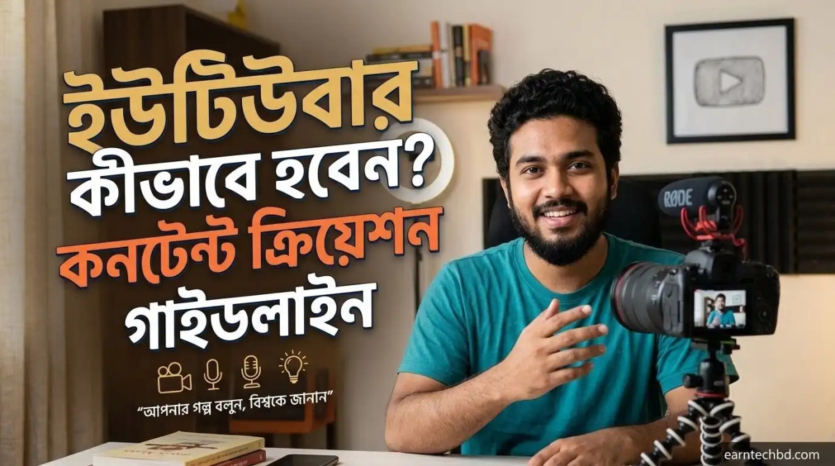 ইউটিউবার কীভাবে হবেন? কনটেন্ট ক্রিয়েশন গাইডলাইন 