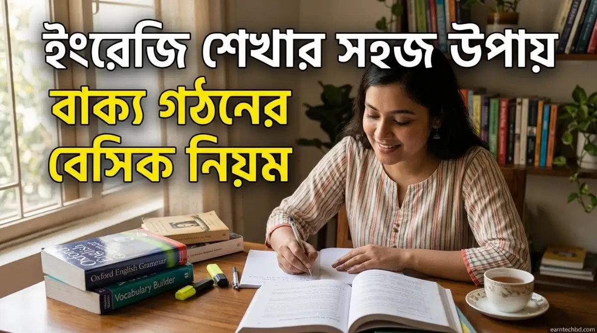 ইংরেজি শেখার সহজ উপায়  বাক্য গঠনের বেসিক নিয়ম