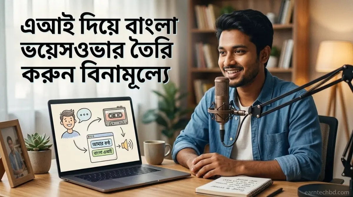 এআই দিয়ে বাংলা ভয়েসওভার তৈরি করুন বিনামূল্যে