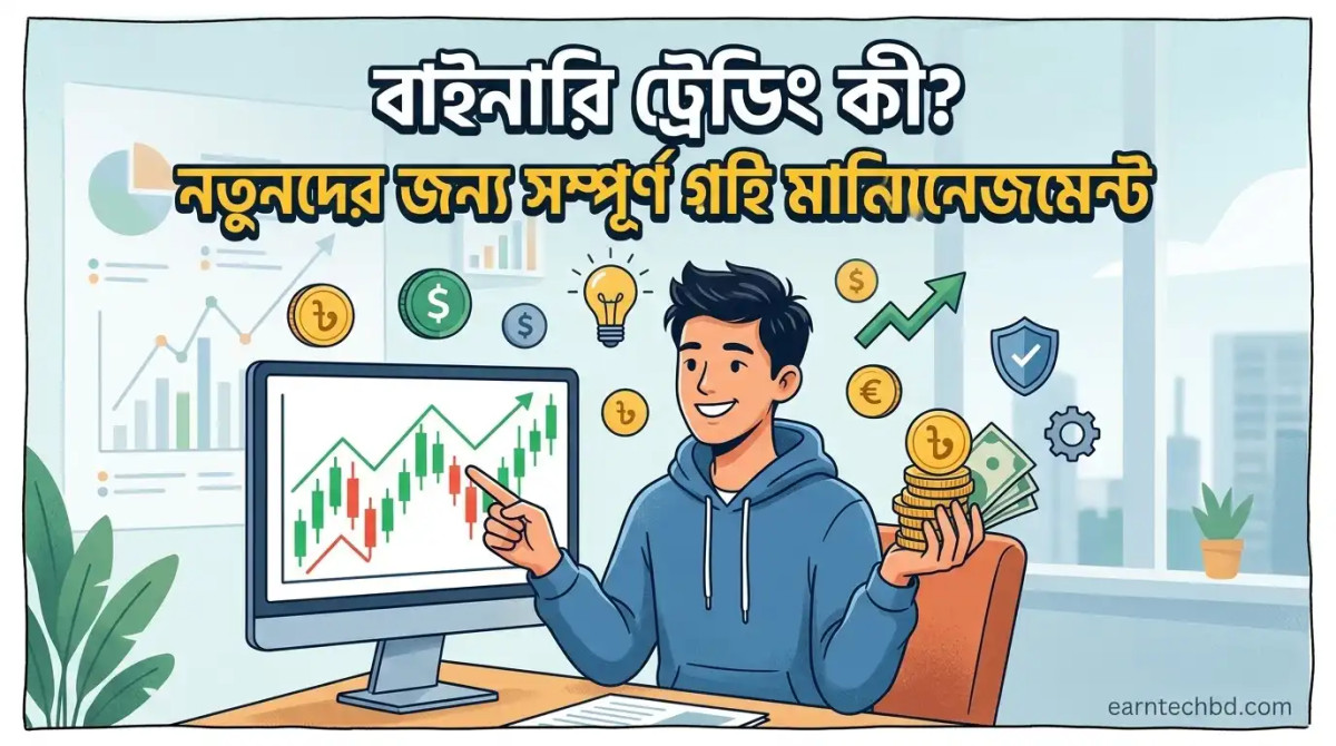 বাইনারি ট্রেডিং কী? নতুনদের জন্য সম্পূর্ণ গাইড ও মানি ম্যানেজমেন্ট