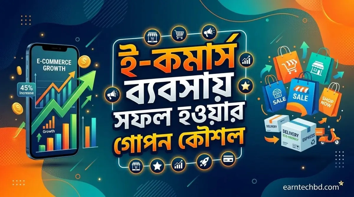 ই-কমার্স ব্যবসায় সফল হওয়ার গোপন কৌশল ও সম্পূর্ণ নির্দেশিকা