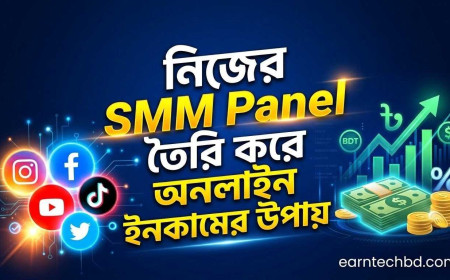 নিজের SMM Panel তৈরি করে অনলাইন ইনকামের উপায়