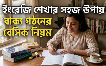  ইংরেজি শেখার সহজ উপায়  বাক্য গঠনের বেসিক নিয়ম