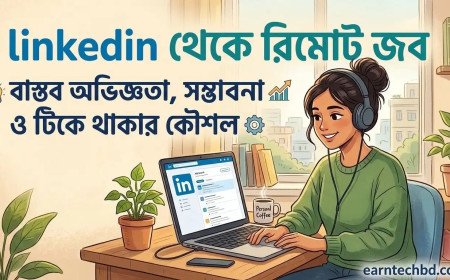 Linkedin থেকে রিমোট জব বাস্তব অভিজ্ঞতা, সম্ভাবনা ও টিকে থাকার কৌশল