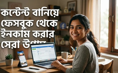 কন্টেন্ট বানিয়ে ফেসবুক থেকে ইনকাম করার সেরা উপায় 