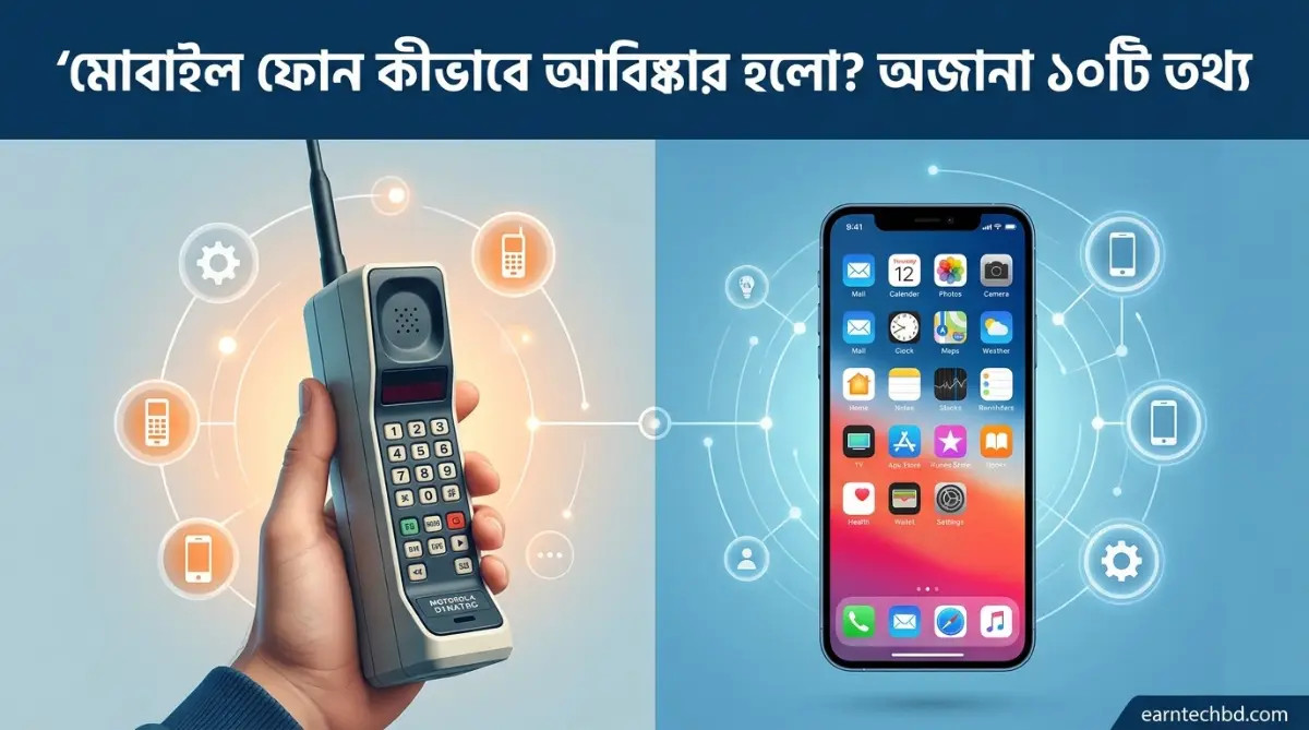 মোবাইল ফোন কীভাবে আবিষ্কার হলো? ইতিহাস ও অজানা ১০টি তথ্য