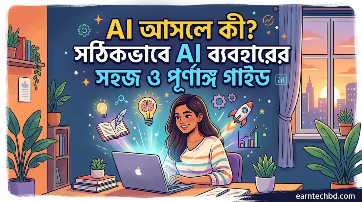 AI আসলে কী? সঠিকভাবে AI ব্যবহারের সহজ ও পূর্ণাঙ্গ গাইড