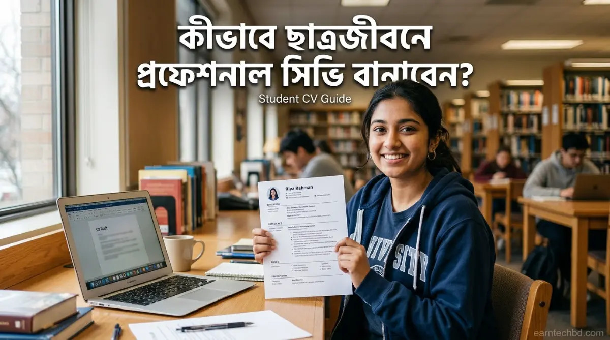 কীভাবে ছাত্রজীবনে প্রফেশনাল সিভি বানাবেন? ৭ ধাপের সহজ গাইড