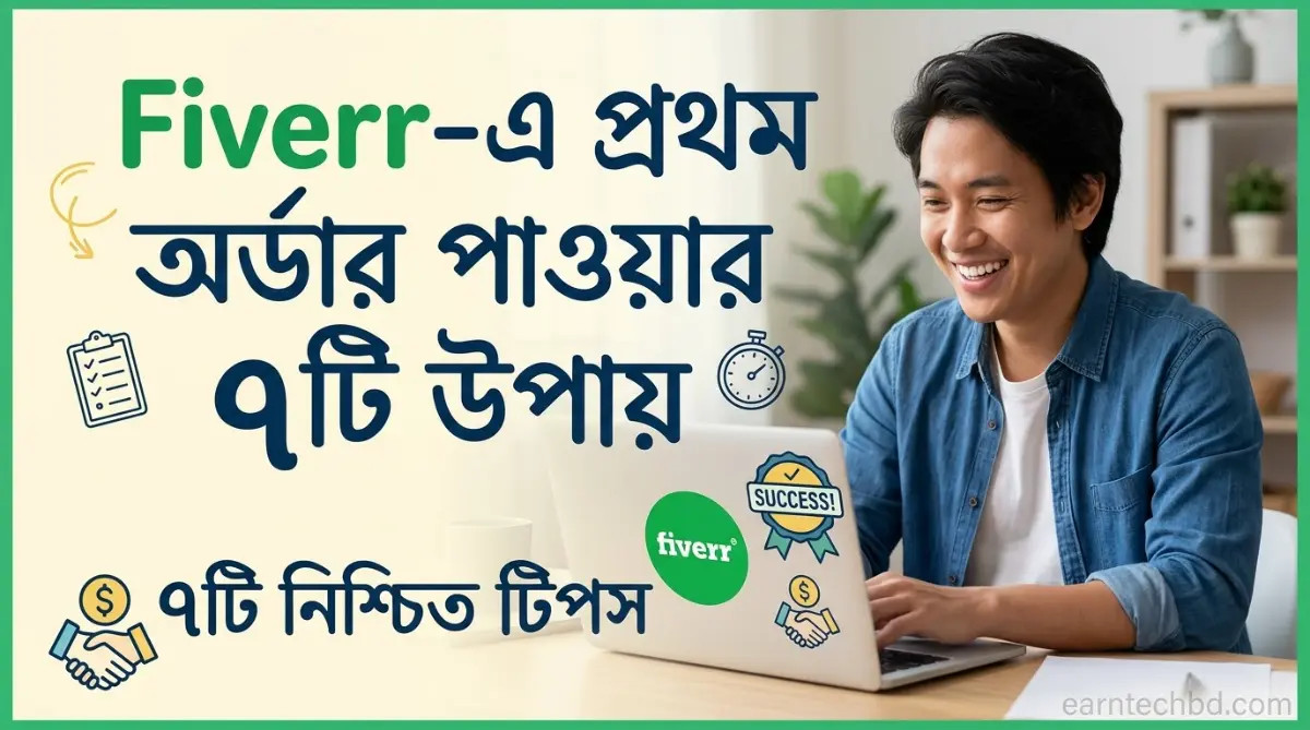Fiverr-এ প্রথম অর্ডার পাওয়ার ৭টি উপায়  | Fiverr Tips Bangla
