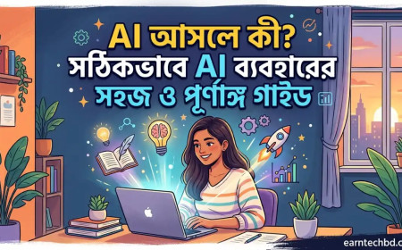 AI আসলে কী? সঠিকভাবে AI ব্যবহারের সহজ ও পূর্ণাঙ্গ গাইড