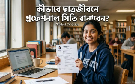 কীভাবে ছাত্রজীবনে প্রফেশনাল সিভি বানাবেন? ৭ ধাপের সহজ গাইড