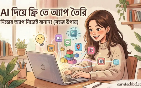 AI দিয়ে ফ্রি অ্যাপ তৈরি করার সহজ উপায় | No Code App Builder
