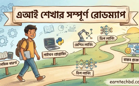 এআই শেখার সম্পূর্ণ রোডম্যাপ: ৯০ দিনে শূন্য থেকে এআই মাস্টার হন